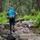 Group Trekking to Sunset Mountain Hill